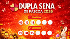 Dupla de Páscoa 2026 teve ganhadores! Veja de onde são Dupla de Páscoa 2026 teve ganhadores! Veja de onde são