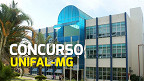 Edital UNIFAL-MG 2026 publicado para Técnicos Administrativos