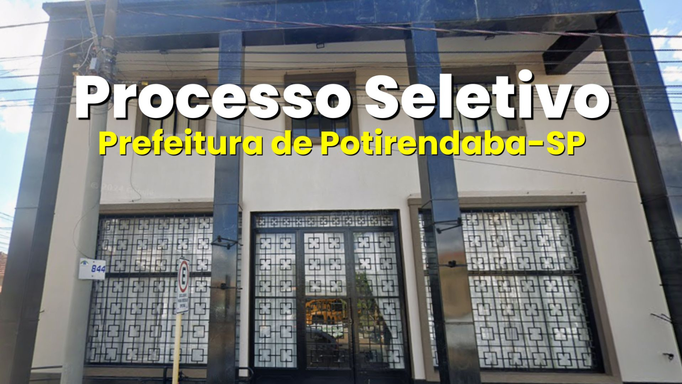 Prefeitura de Potirendaba-SP/Fonte: divulgação