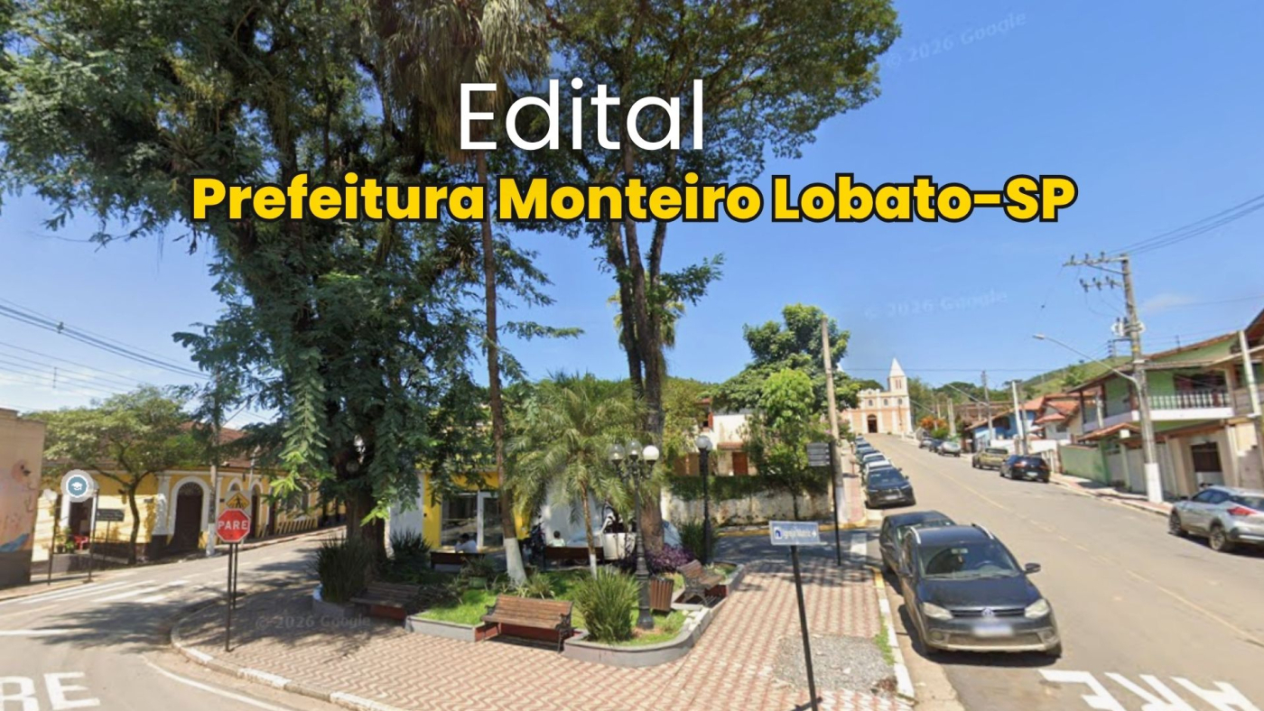 Prefeitura Monteiro Lobato-SP/Fonte: divulgação
