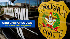 PC-SC divulga hoje (13) resultado final da prova; veja as próximas datas