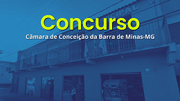 Concurso da Câmara de Conceição da Barra de Minas-MG é aberto para dois cargos