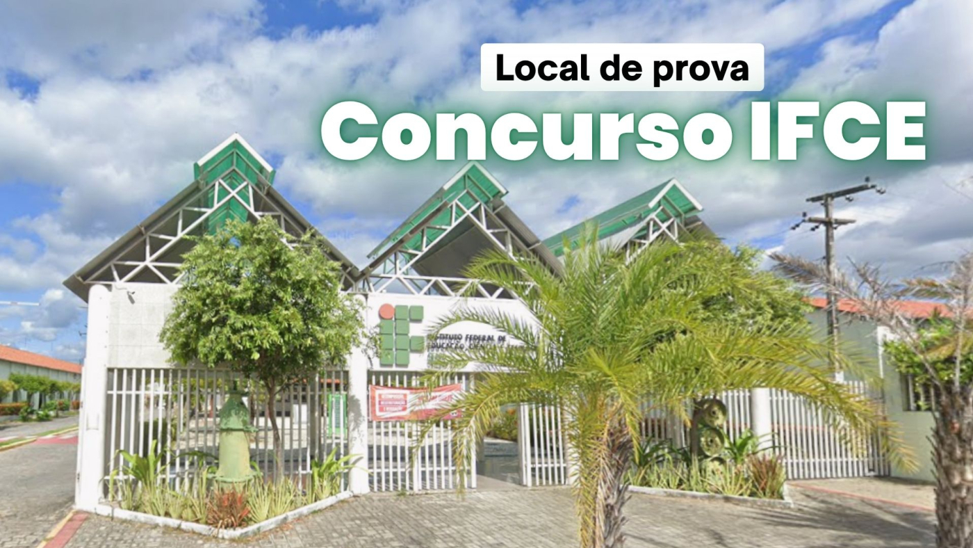 Concurso IFCE 2026: Instituto AOCP libera consulta aos locais de prova