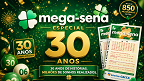 Mega-Sena 30 anos: como apostar no sorteio especial? Veja o passo a passo