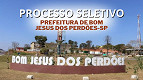 Edital Bom Jesus dos Perdões-SP 2026 abre vagas de até R$ 4.453
