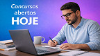 Concursos: Mais de 20 órgãos abrem inscrições nesta segunda-feira (04/05)