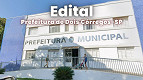 Edital Dois Córregos-SP 2026: Prefeitura abre 31 vagas de até R$ 6.567