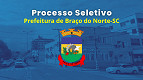 Prefeitura de Braço do Norte-SC oferece vagas com salários de até R$ 3,5 mil