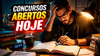 Concursos: 12 editais abrem inscrições em 13 e 14 de maio; veja quais