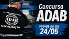 Concurso ADAB 2026 aplica provas no dia 24/05; locais saem nesta quinta (14)