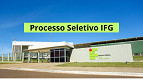 IFG abre seleção para Professor Substituto em Goiânia