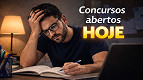 Concursos: 19 editais abrem mais de 900 vagas nesta segunda (18); veja lista