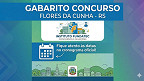 Gabarito do concurso de Flores da Cunha-RS sai pela Fundatec; veja datas Gabarito do concurso de Flores da Cunha-RS sai pela Fundatec; veja datas