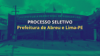 Prefeitura de Abreu e Lima-PE abre 228 vagas na Saúde Prefeitura de Abreu e Lima-PE abre 228 vagas na Saúde