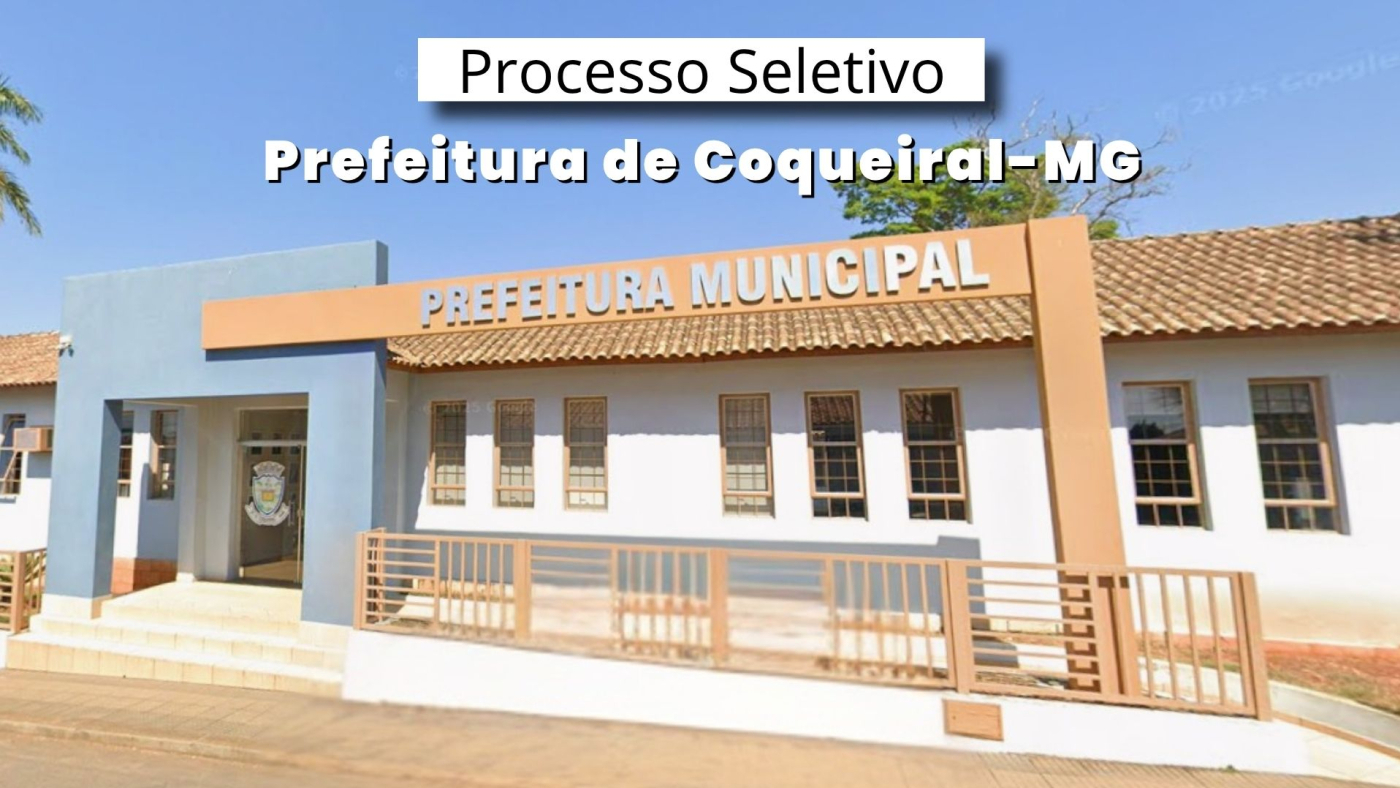 Prefeitura de Coqueiral-MG/Fonte: divulgação