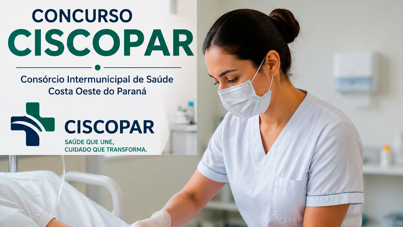 CISCOPAR abre concurso para diversos cargos - Divulgação