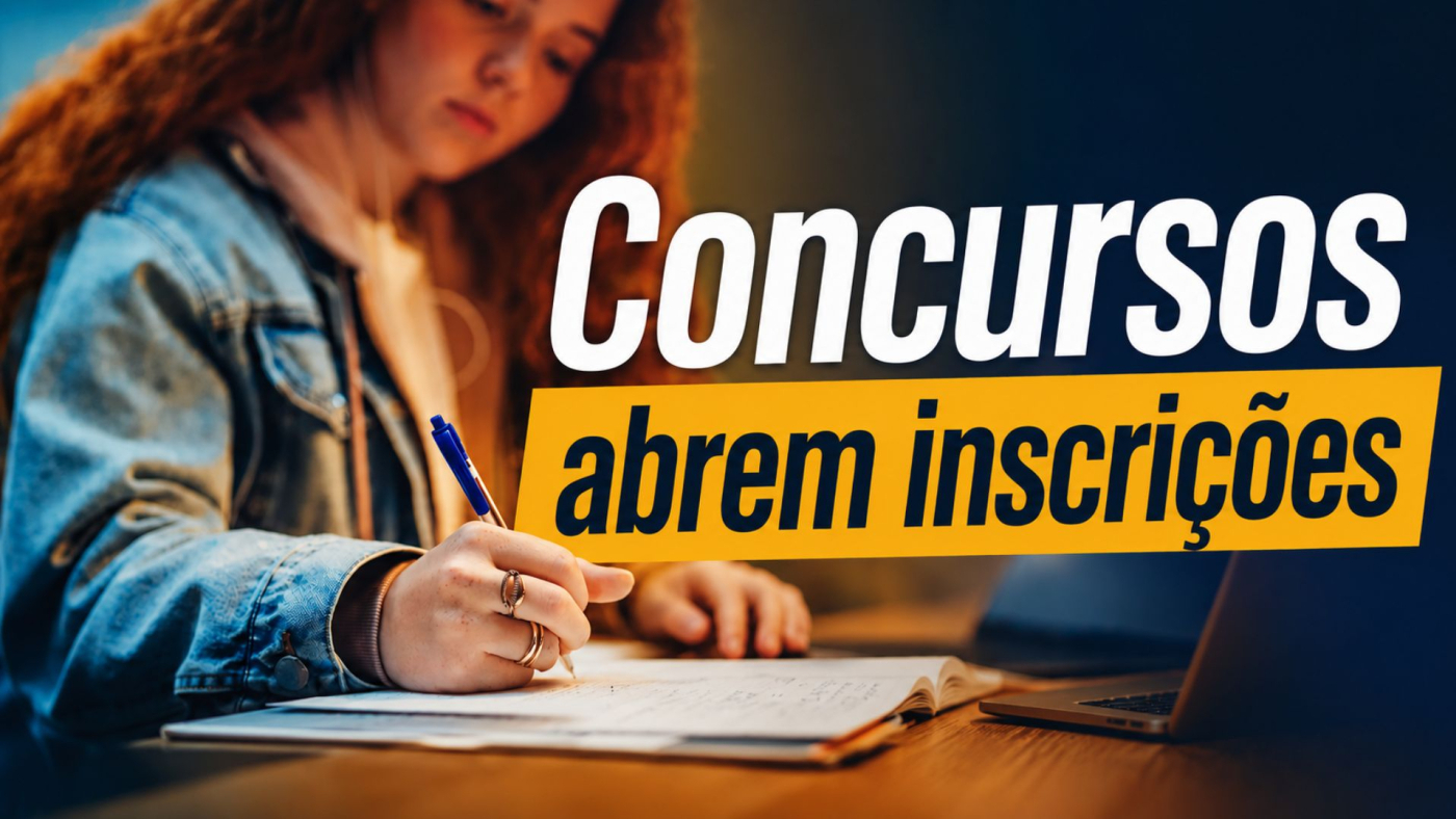 Concursos abertos/Fonte: divulgação