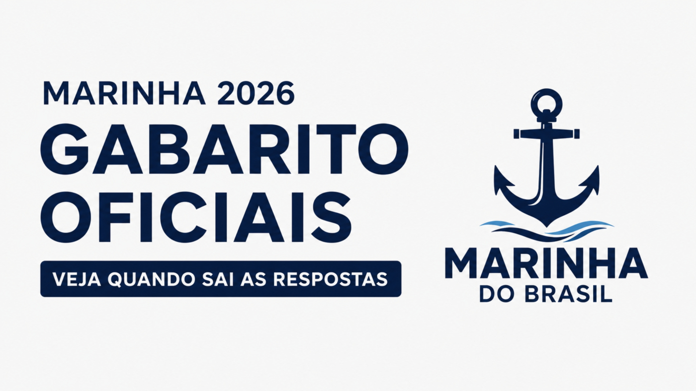 Gabarito concurso Marinha do Brasil 2026