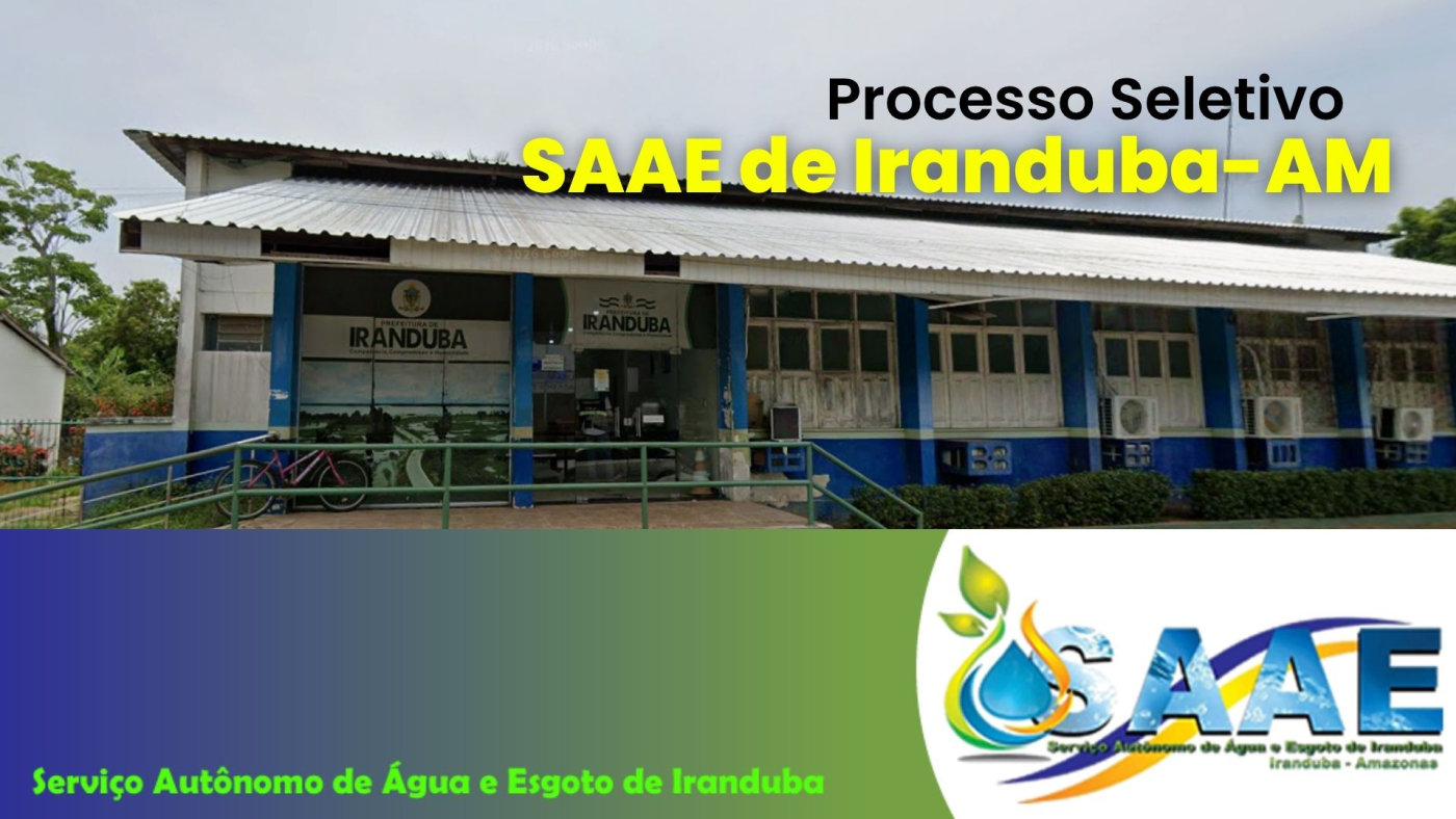 SAAE de Iranduba-AM/Fonte: divulgação