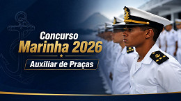Concurso Marinha 2026 com 400 vagas para Auxiliar de Praças (CAP) é aberto Concurso Marinha 2026 com 400 vagas para Auxiliar de Praças (CAP) é aberto