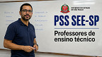 SEE-SP abre vagas para professor de ensino técnico; Salário de R$ 5.565