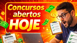 Concursos Públicos: 3.500 vagas abrem inscrições nesta segunda (1º); saiba quais Concursos Públicos: 3.500 vagas abrem inscrições nesta segunda (1º); saiba quais