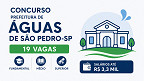 Concurso de Águas de São Pedro-SP 2026: Prefeitura abre vagas Concurso de Águas de São Pedro-SP 2026: Prefeitura abre vagas