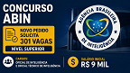 ABIN faz novo pedido de concurso público com 300 vagas de nível superior