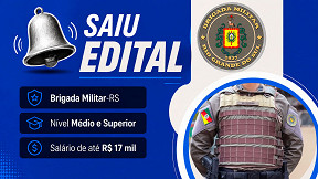 Brigada Militar-RS 2026 abre 620 vagas para Soldados e Sargentos temporários Brigada Militar-RS 2026 abre 620 vagas para Soldados e Sargentos temporários