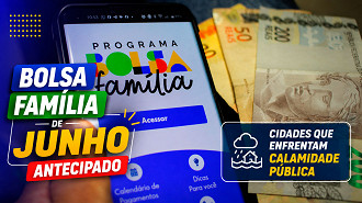 Governo vai antecipar Bolsa Família de Junho em 200 cidades - Divulgação