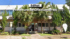Edital Crissiumal-RS 2026: Prefeitura abre vaga para Auxiliar de Educação Infantil