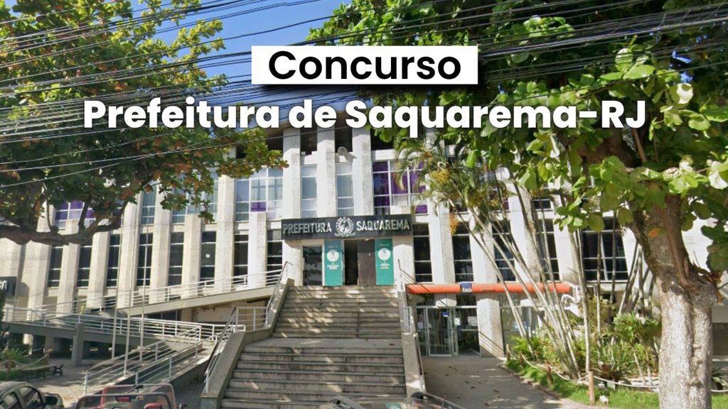 Prefeitura de Saquarema-RJ abre seleção de níveis médio e superior - Divulgação