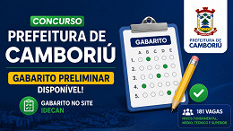 Gabarito Camboriú-SC 2026 sai pelo Idecan; resultado já tem data Gabarito Camboriú-SC 2026 sai pelo Idecan; resultado já tem data