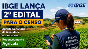 Edital IBGE 02/2026: Novo concurso abre 1.414 vagas de até R$ 5,2 mil