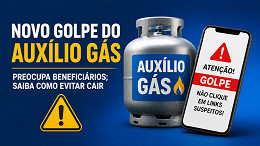 Novo golpe do Auxílio Gás preocupa beneficiários; saiba como evitar cair Novo golpe do Auxílio Gás preocupa beneficiários; saiba como evitar cair