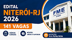 Edital Niteroi-RJ 2026: Fundação abre 141 vagas em vários cargos