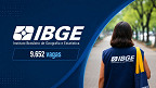 IBGE abre 9.652 vagas no Brasil; veja cargos e como se inscrever
