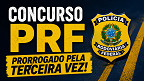 Concurso PRF é prorrogado pela 3ª vez e novo edital só pode sair em 2027