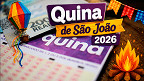 Quina de São João 2026 entra na reta final e prêmio sobe 