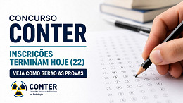 Concurso CONTER 2026: veja como serão as provas Concurso CONTER 2026: veja como serão as provas