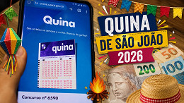 Quina de São João 2026: prêmio sobe para R$ 260 milhões; veja quanto rende Quina de São João 2026: prêmio sobe para R$ 260 milhões; veja quanto rende