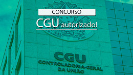 Concurso CGU 2026 é oficialmente autorizado; veja publicação do aval para 60 vagas Concurso CGU 2026 é oficialmente autorizado; veja publicação do aval para 60 vagas