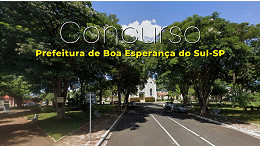 Prefeitura de Boa Esperança do Sul-SP abre concurso para cinco carreiras Prefeitura de Boa Esperança do Sul-SP abre concurso para cinco carreiras