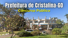 Concurso Prefeitura de Cristalina-GO 2026: Sai edital com 1.136 vagas Concurso Prefeitura de Cristalina-GO 2026: Sai edital com 1.136 vagas