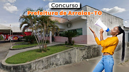 Concurso de Arraias-TO 2026: Prefeitura abre 35 vagas de até R$ 4.819 Concurso de Arraias-TO 2026: Prefeitura abre 35 vagas de até R$ 4.819