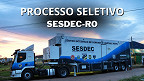 SESDEC-RO abre 266 vagas via processo seletivo em várias cidades SESDEC-RO abre 266 vagas via processo seletivo em várias cidades