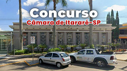 Câmara de Itararé-SP abre concurso para Controlador Interno Câmara de Itararé-SP abre concurso para Controlador Interno