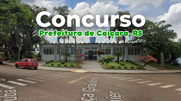 Concurso Prefeitura de Caiçara-RS saiu! Edital abre 38 vagas de até R$ 5.926 Concurso Prefeitura de Caiçara-RS saiu! Edital abre 38 vagas de até R$ 5.926