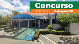 Concurso de Tabapuã-SP 2026: Câmara abre vagas de até R$ 6,7 mil