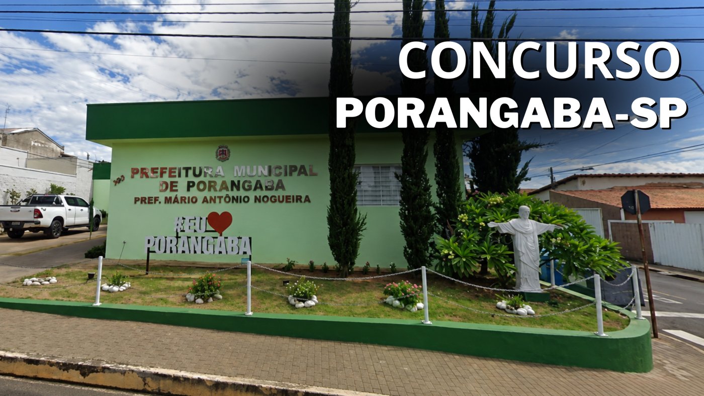 Prefeitura de Porangaba-SP anuncia novo concurso via edital 03/2026